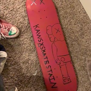 Kaws skateboard